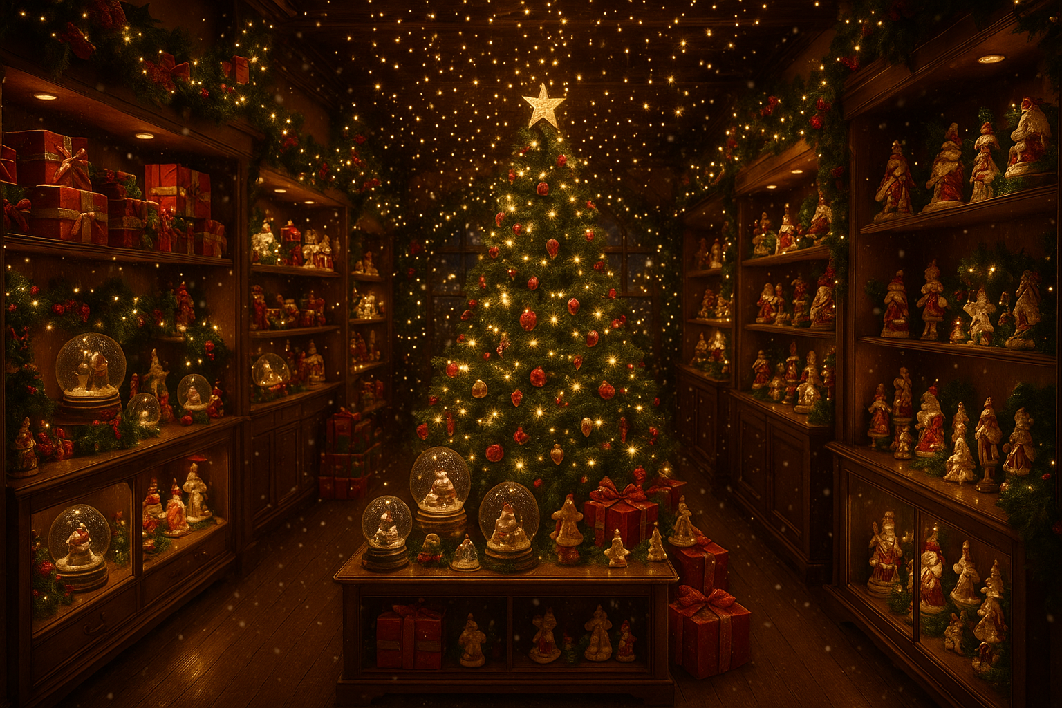 Christmas store magic