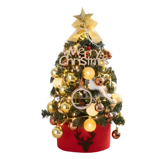 DIY Desktop Mini Christmas Tree-0