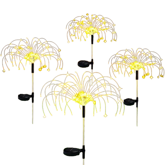 Elevate Your Christmas Decor with LED Solar Lawn Lights-0